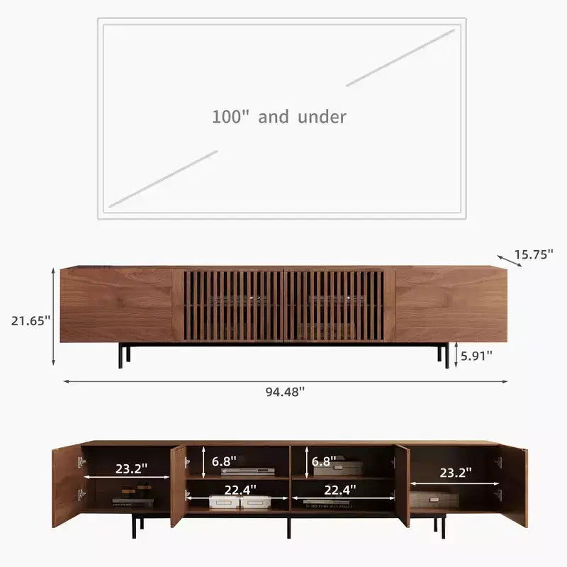 94.48 TV Stands Cabinet for Living Room or Bedroom Gaoyangjiaju