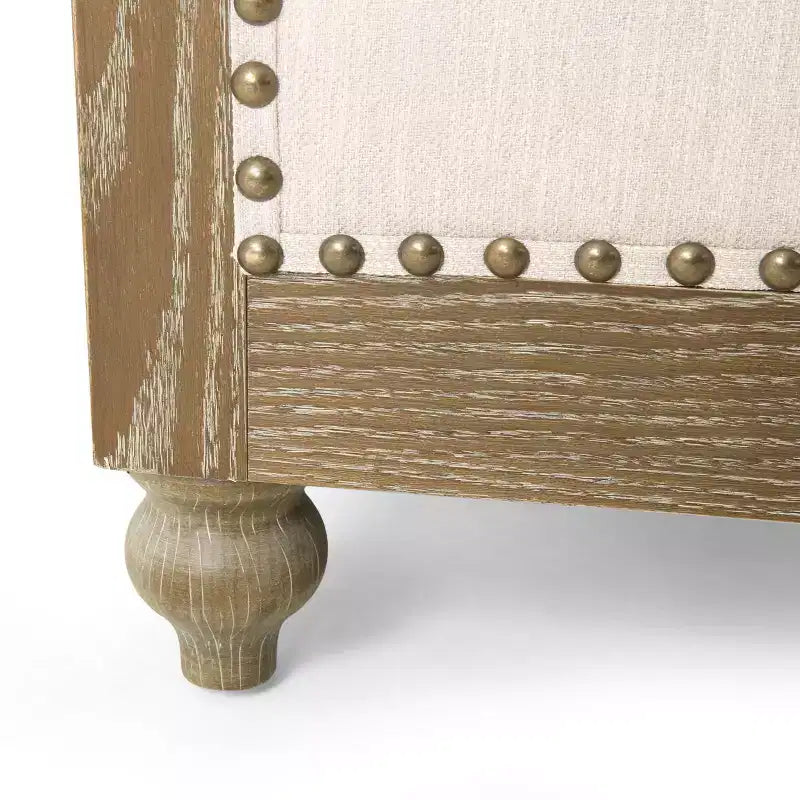 GDFStudio Batavia Chesterfield Tufted Club Chair with Nailhead Trim