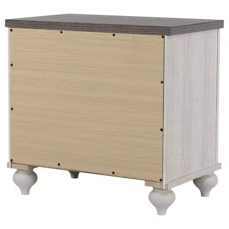 Coaster,Stillwood 2-drawer Nightstand Vintage Linen