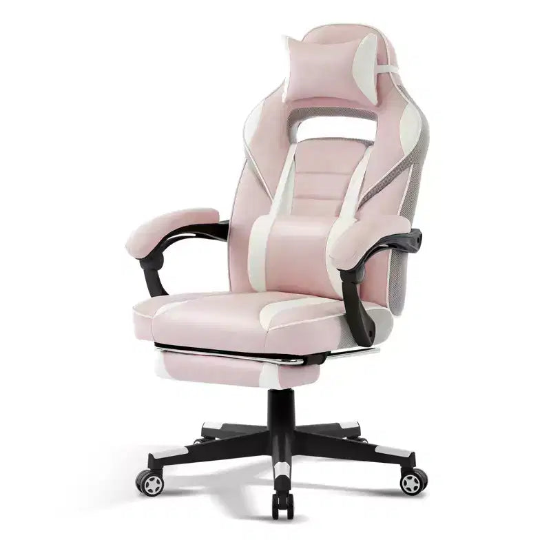 GustoWave Gaming Computer Chair with High Back, Pu Tall Gaming Chairs with Footrest, Reclining Gamer Chair