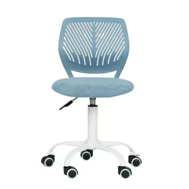 Homy Casa Adjustable Armless Swivel Study Chair for Kids, Dorm & Small Home Office