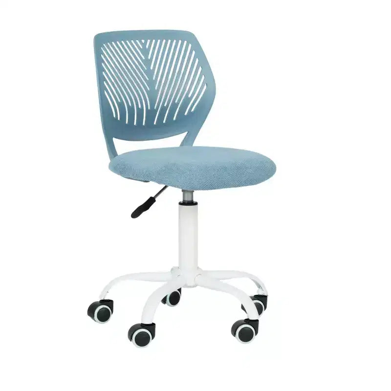 Homy Casa Adjustable Armless Swivel Study Chair for Kids, Dorm & Small Home Office