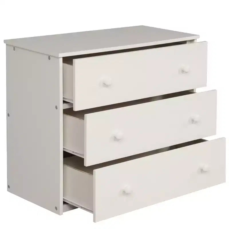 Low Twin Size Loft Bed with Cabinet for Kids, Wood Loft Bed Frame with Rolling Portable Desk