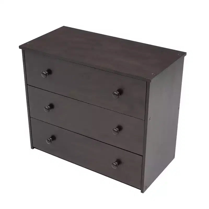 Low Twin Size Loft Bed with Cabinet for Kids, Wood Loft Bed Frame with Rolling Portable Desk
