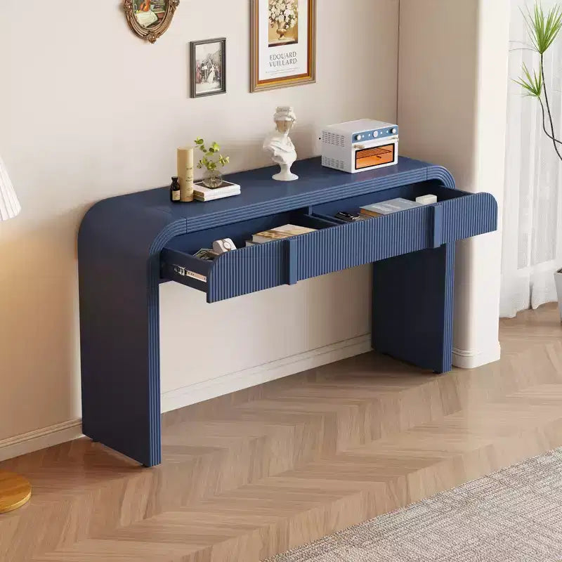 GDFStudio Jerry 55 Modern Console Table with Storage Drawers