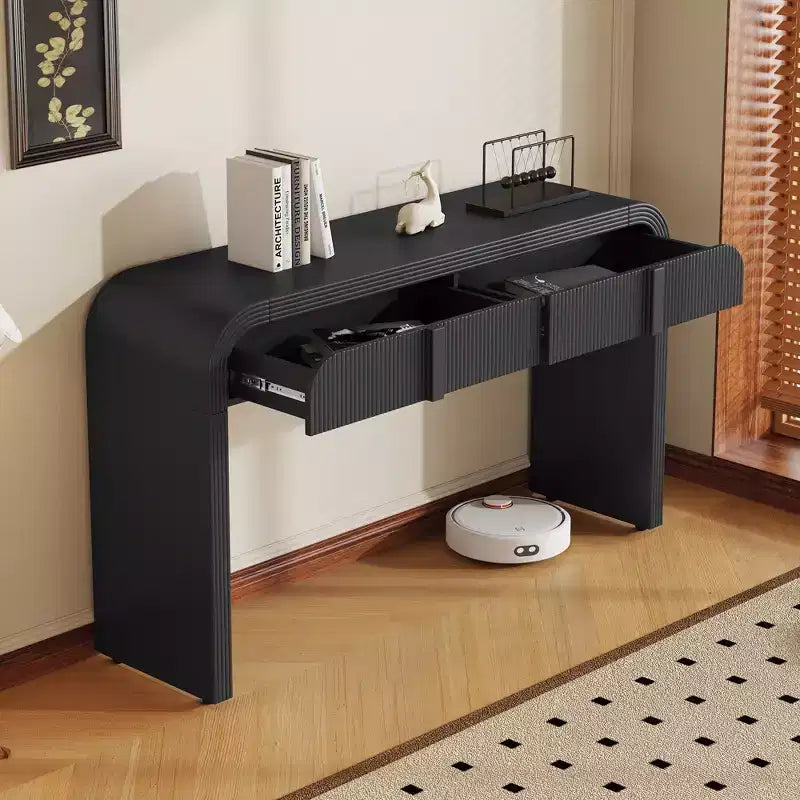 GDFStudio Jerry 55 Modern Console Table with Storage Drawers