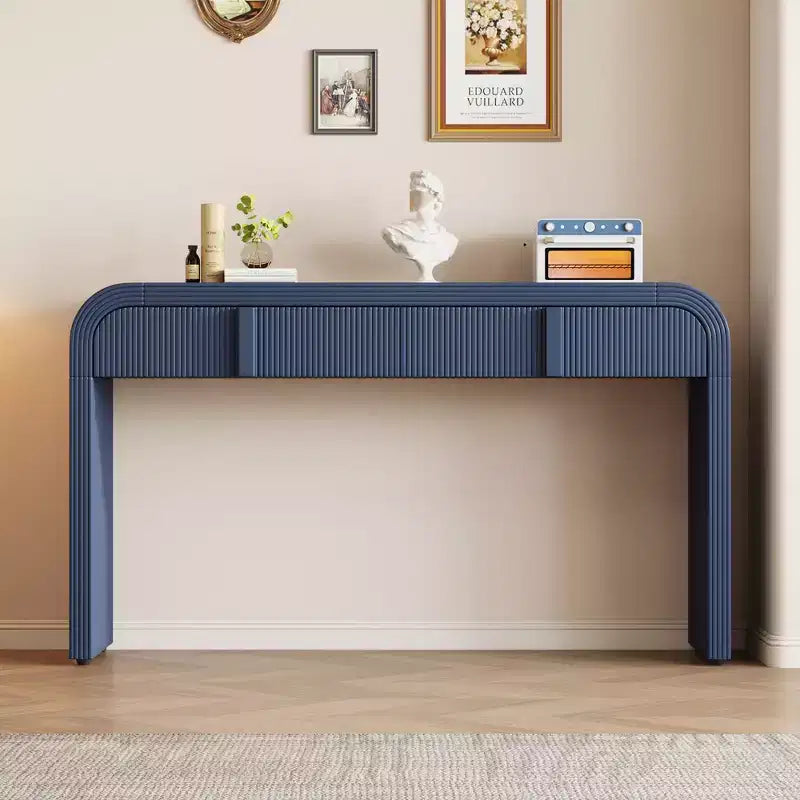 GDFStudio Jerry 55 Modern Console Table with Storage Drawers