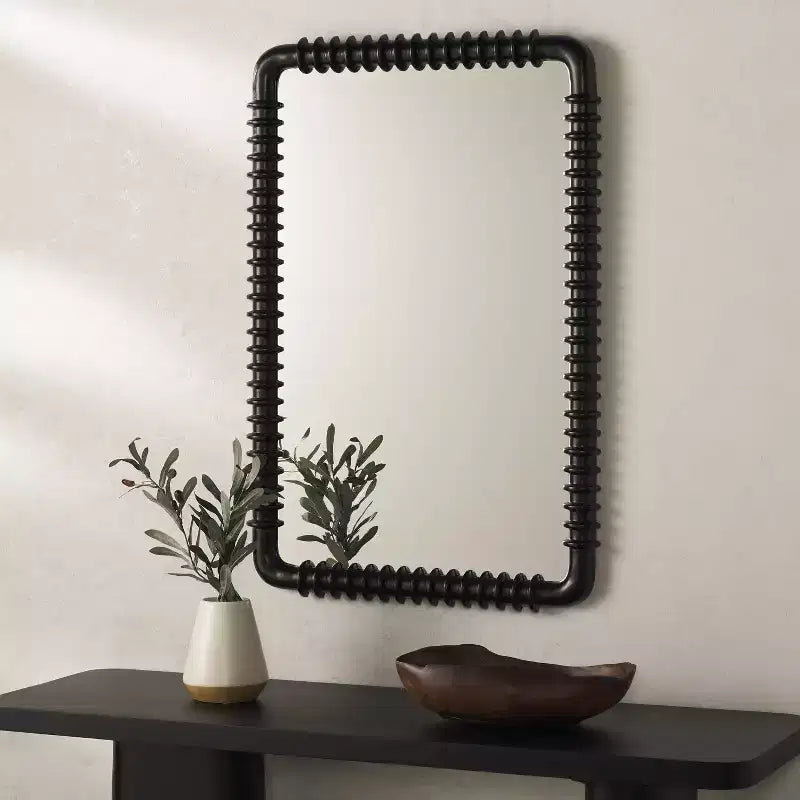 Aria Mirror - 24 x 36 - MRR9024 - Black - Safavieh