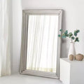 Francesca Medium Rectangle Mirror - 36 x 54 - CMI2001 - Silver - Safavieh