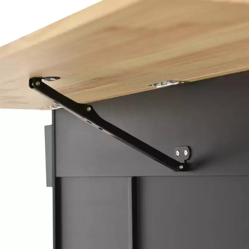 Rolling Mobile Kitchen Island with Solid Wood Top and Locking Wheels,Storage Cabinet and Drop Leaf Breakfast Bar, Spice Rack, Towel Rack & Drawer