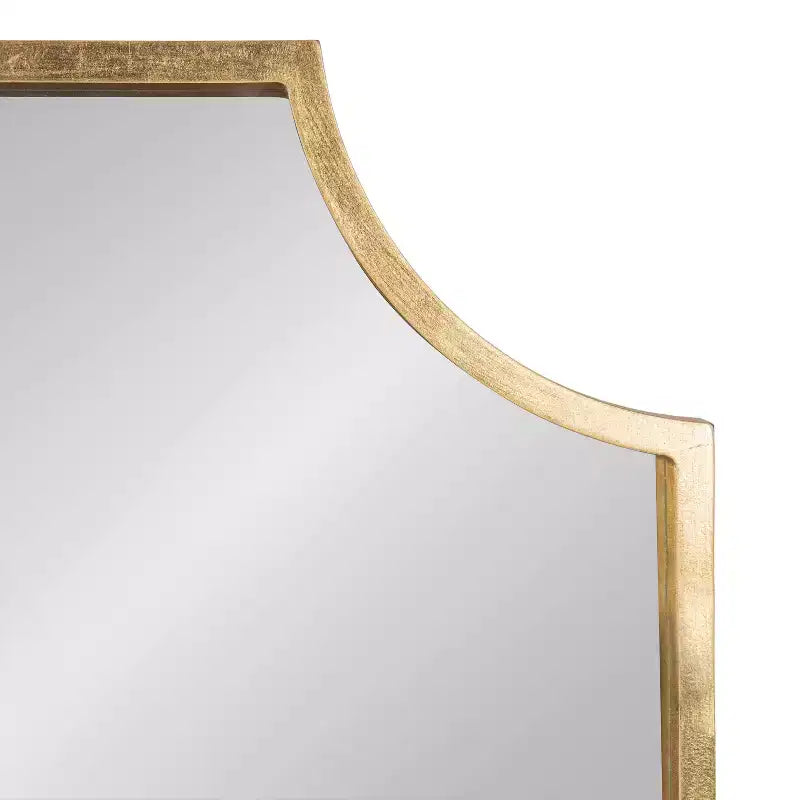 Kate and Laurel Travis Scalloped Arch Framed Wall Mirror