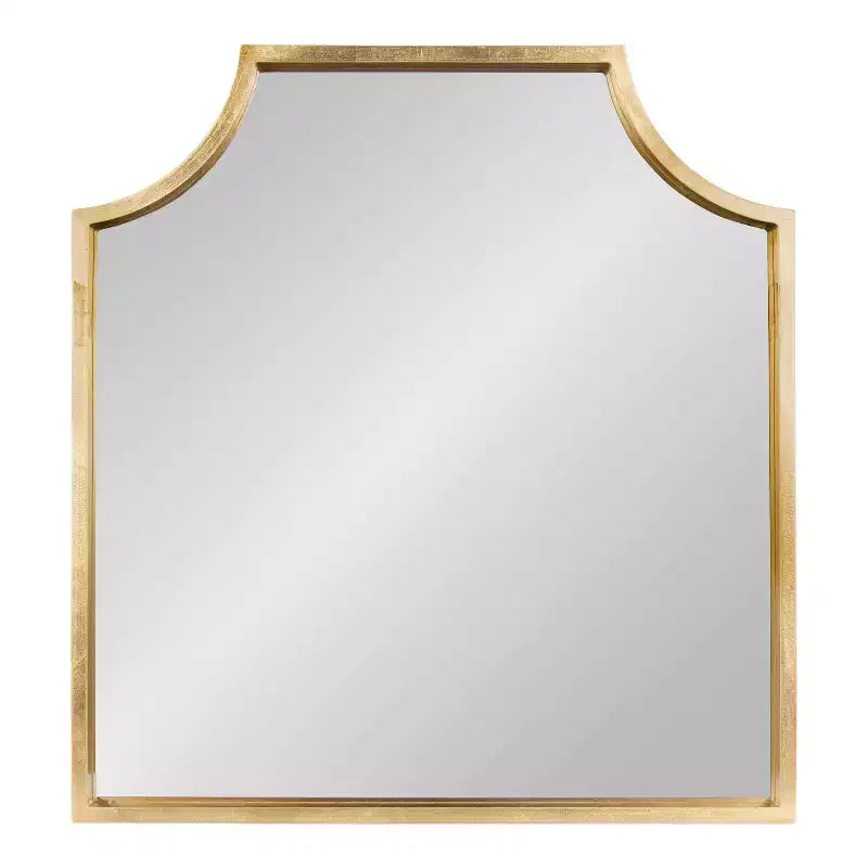 Kate and Laurel Travis Scalloped Arch Framed Wall Mirror