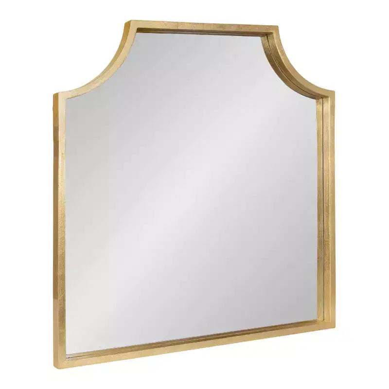 Kate and Laurel Travis Scalloped Arch Framed Wall Mirror