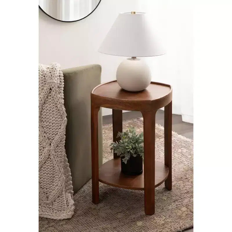 Kate and Laurel Tierney Square Side Table