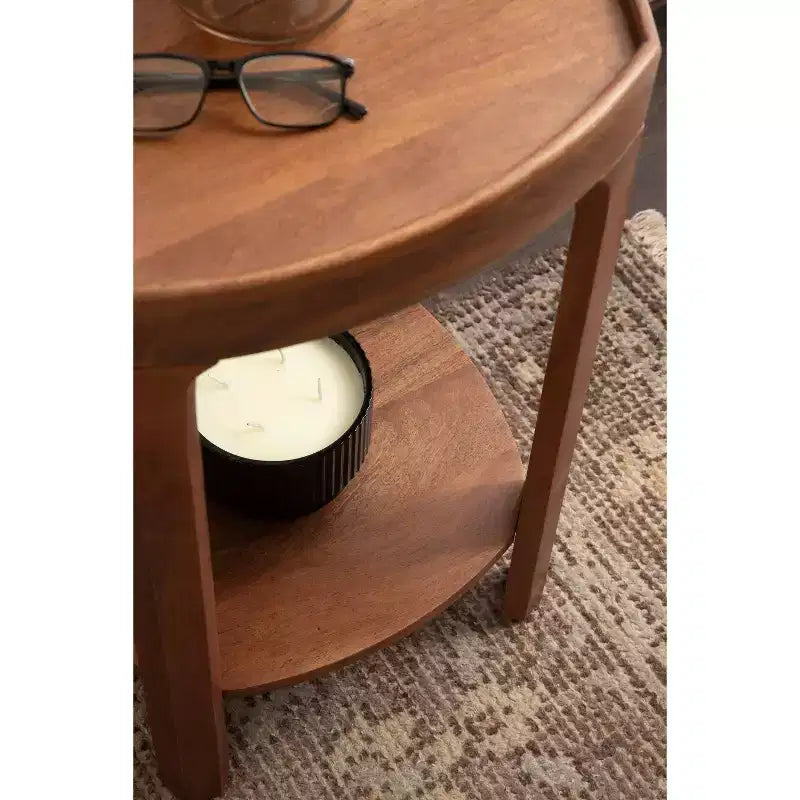 Kate and Laurel Tierney Square Side Table