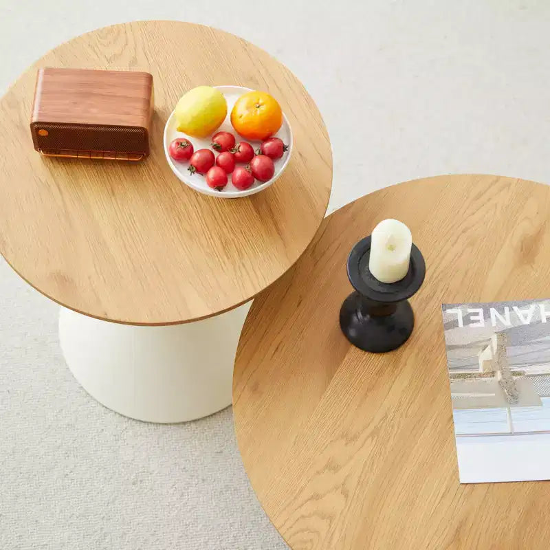 GDFStudio Henriette Modern Round Table Set