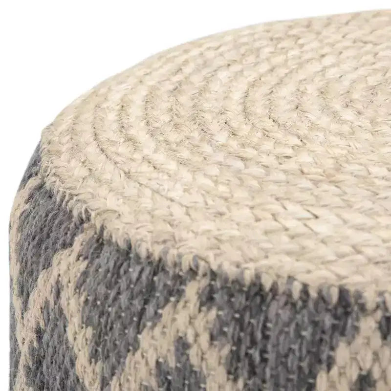 Nesbitt Round Pouf - WyndenHall