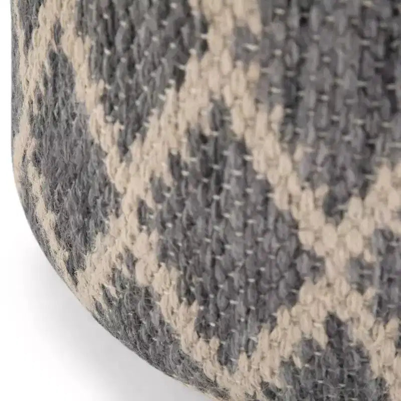 Nesbitt Round Pouf - WyndenHall