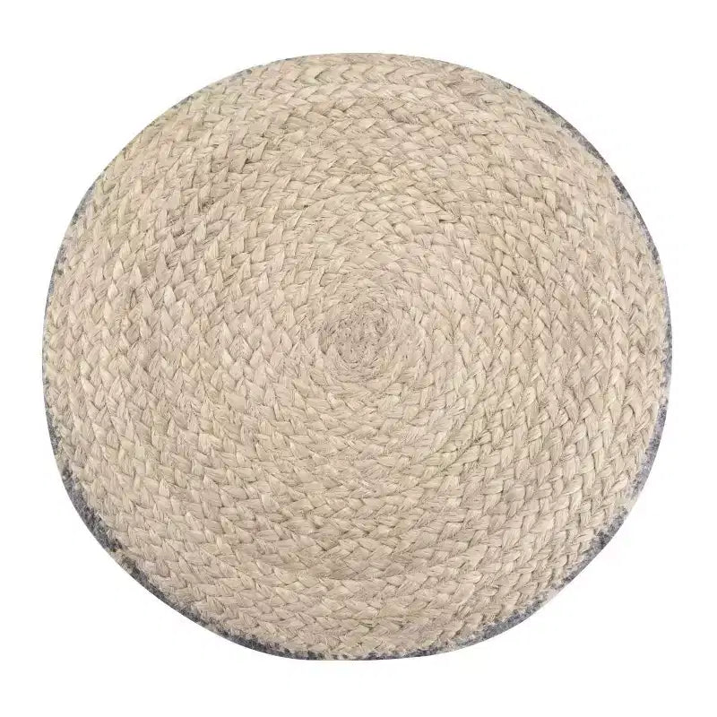 Nesbitt Round Pouf - WyndenHall