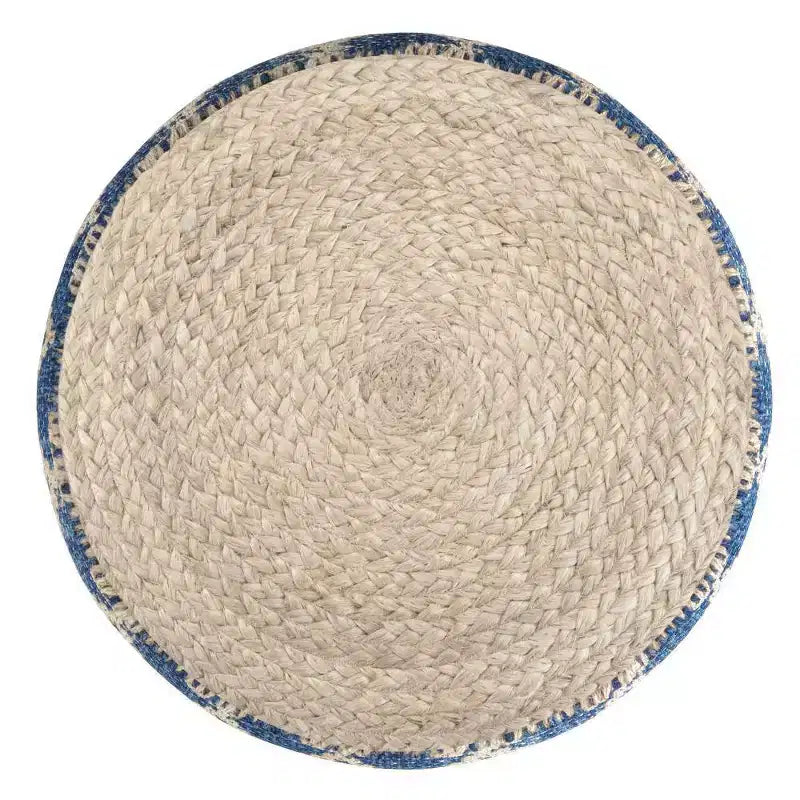 Nesbitt Round Pouf - WyndenHall
